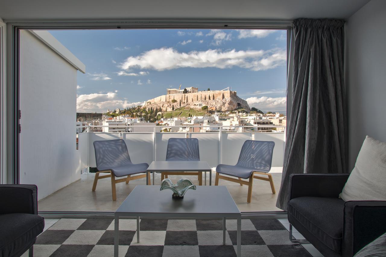Bright Apartment With Stunning Acropolis Views! Sg5 Atina Dış mekan fotoğraf