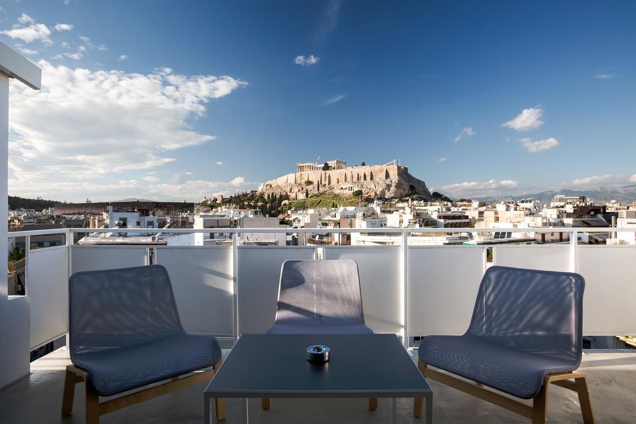 Bright Apartment With Stunning Acropolis Views! Sg5 Atina Dış mekan fotoğraf